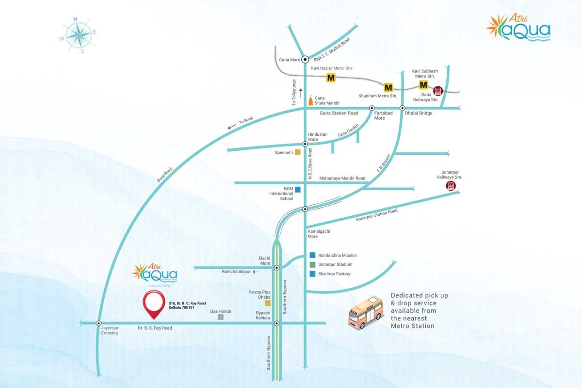 Atri Aqua location map
